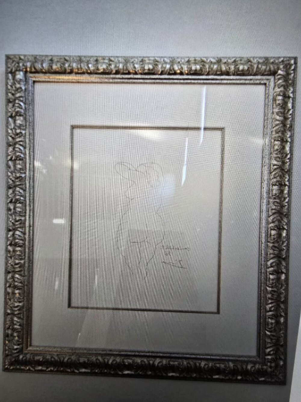 Picasso Etching by Jean Cocteau and Pierre Bertrand 1956